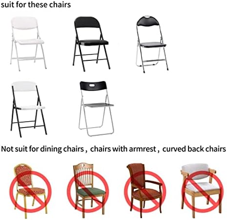Magalo 12 Pack White Spandex Chair Covers for Events