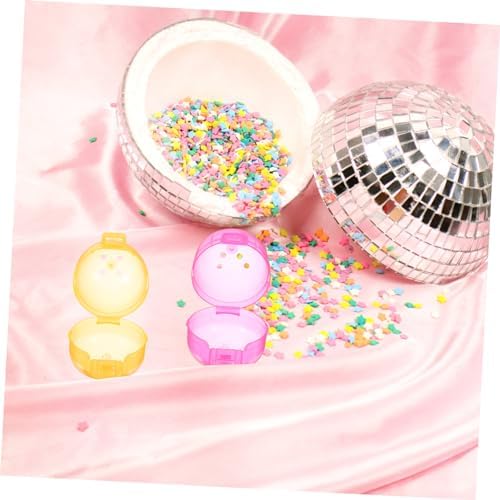 Mobestech 48pcs Sturdy Plastic Fillable Balls for Decorative Use