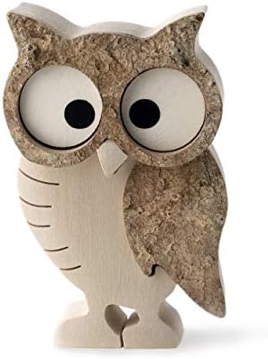 Wooden Owl Figurines Home Decor Add a Natural Touch