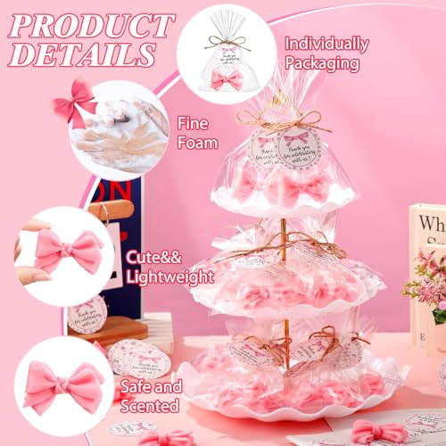 Demissle 40 Set Coquette Bow Soap Party Favor