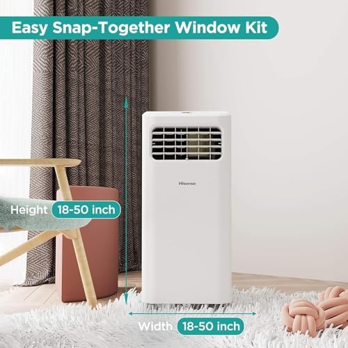 Hisense 6000 BTU Portable AC Dehumidifier Fan