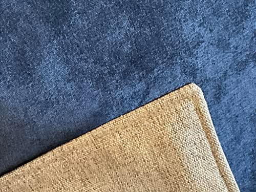 Navy Blue Microfiber Headrest Cover for Recliners