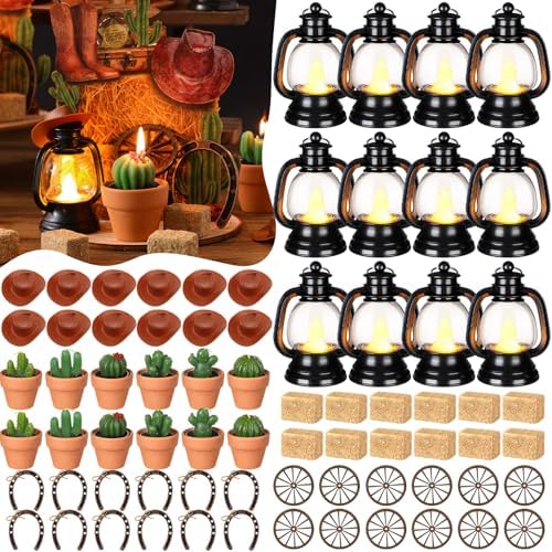 Ferraycle 128 Pcs Western Party Decor Set