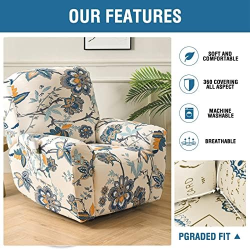 Eco-Ancheng 4-Piece Recliner Chair Cover Set