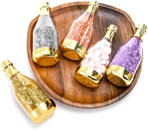 Frcctre 48 Pack Golden Mini Champagne Bottles for Parties