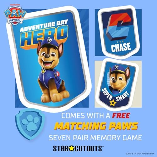 Star Cutouts SC4599 Paw Patrol Multi-Pack Cardboard Cutouts