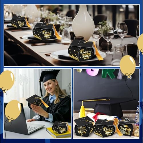 Lasnten 24 Pcs Graduation Gift Boxes