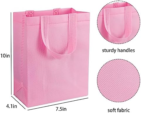 30 Pcs Reusable Gift Bags with Handles for Party Favors