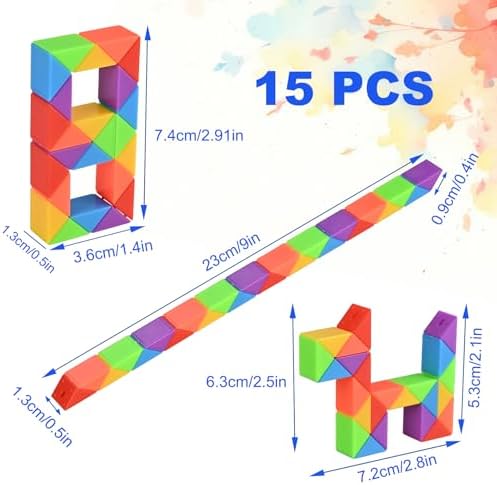 GOLDGE 24 Pack Mini Cube Puzzle Fidget Toy 1