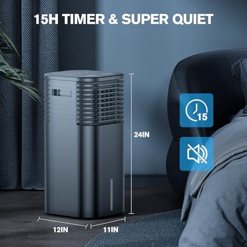 Flowbreeze 3 In 1 Ventless Air Cooler with Fan and Remote