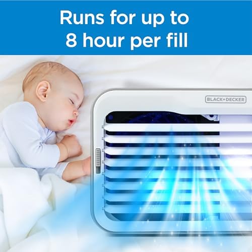BLACKDECKER Desktop Air Cooler with 3 Speeds and USB Power 1