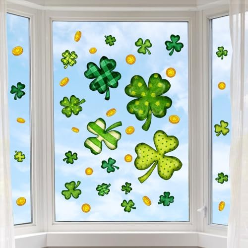 Ivenf Holiday Window Clings Set 9 Sheets