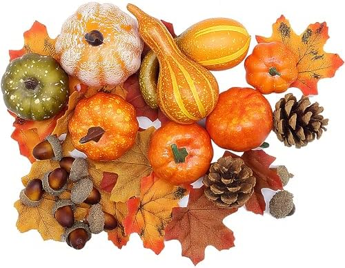 Winemana 50pcs Halloween Fall Decor Set