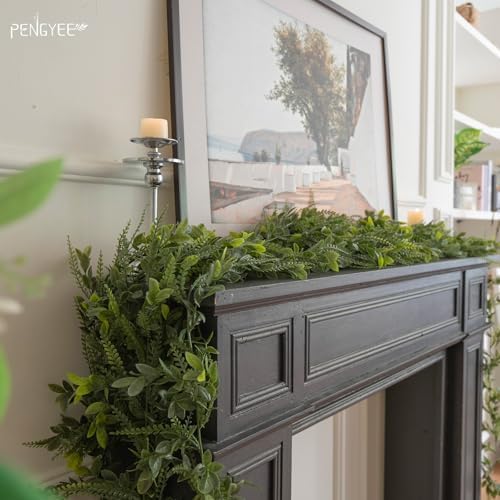 6 Pack Artificial Greenery Garland for Home Decor