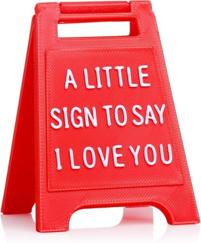 Mini Sign I Love You Romantic Valentines Decoration