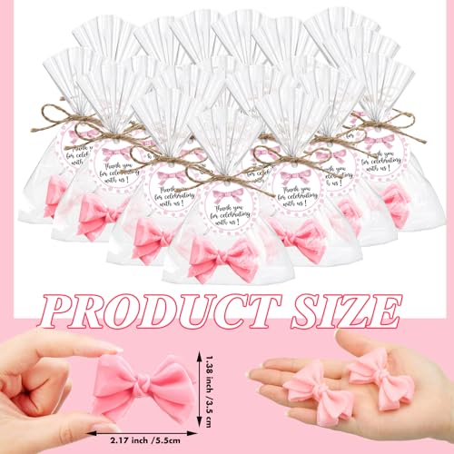 Demissle 40 Set Coquette Bow Soap Party Favor