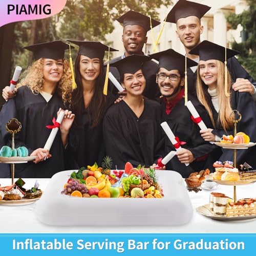 PIAMIG Inflatable Serving Bar 24x24 White 2 PCS