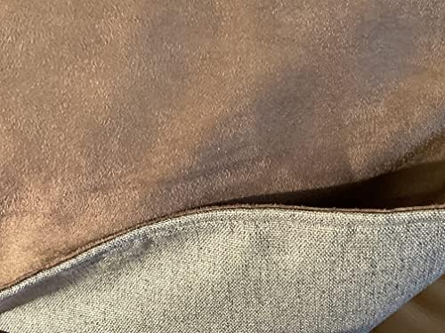 New Brown Microfiber Headrest Cover for Furniture