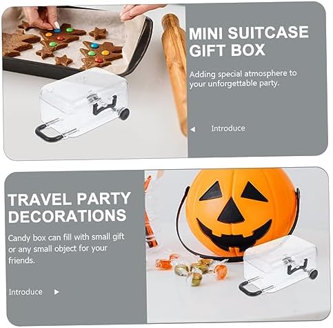 VILLFUL Mini Suitcase Party Favor Boxes
