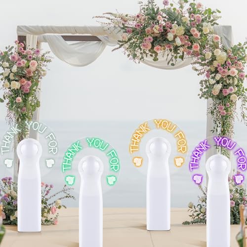 96 Pcs Mini LED Handheld Fans Bulk for Summer Parties