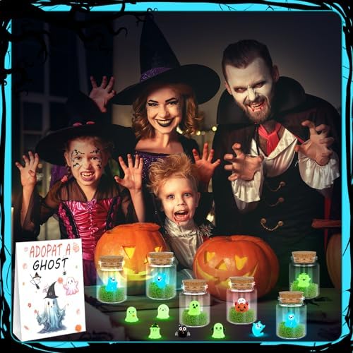 38 Pcs Adopt a Ghost Halloween Party Favors Set 1