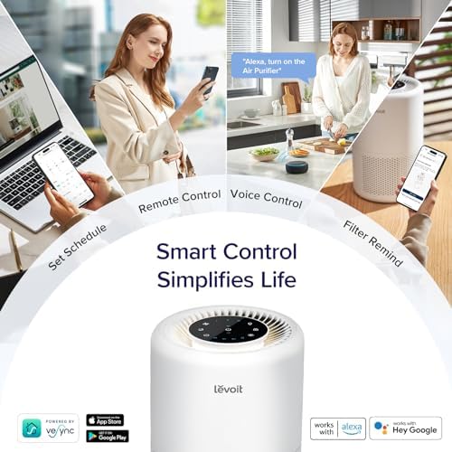LEVOIT Air Purifier and Humidifier Bundle with Remote Control