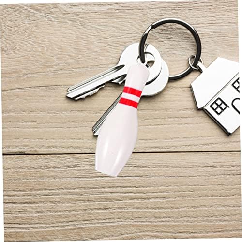 PartyKindom Bowling Keychain Pendant Decor