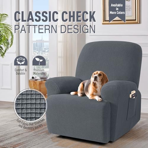TAOCOCO Recliner Cover 4-Piece Set