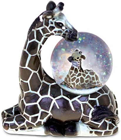 COTA Global Giraffe Snow Globe Decor - 45mm