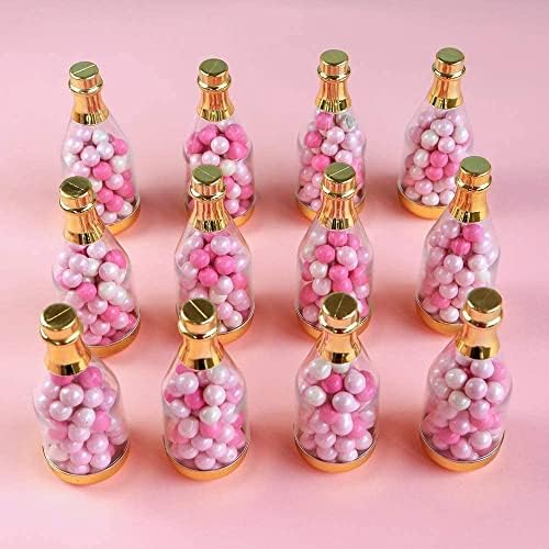 Kate Aspen Metallic Champagne Bottle Container Set of 12 1