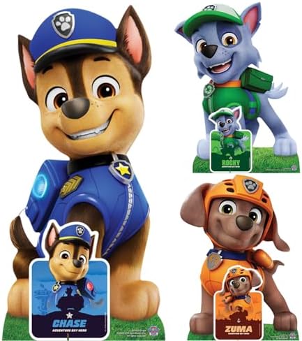 Star Cutouts SC4599 Paw Patrol Multi-Pack Cardboard Cutouts