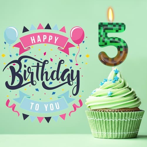 OGnomiFX 5th Pixel Miner Birthday Candles