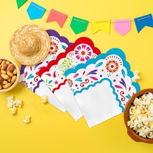 Fiesta Party Supplies Kit for 48 Mexican Celebration Plates Napkins Decor