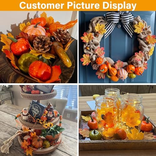 Winemana 50pcs Halloween Fall Decor Set