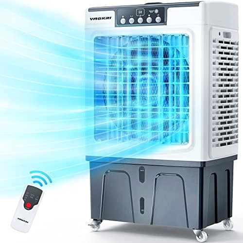 VAGKRI 3000CFM Evaporative Cooler with Remote Control
