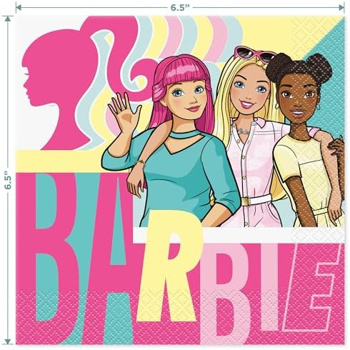 Barbie and Friends Pink Birthday Party Set 1