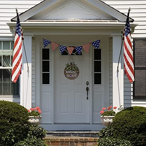 Interchangeable Seasonal Welcome Sign for Front Door