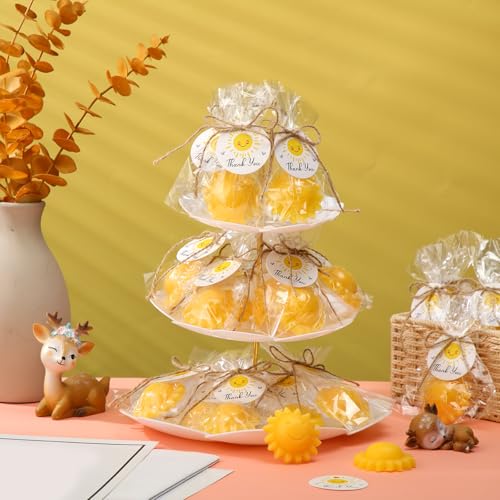 Demissle 20 Pcs Sun Soap Baby Shower Favors 1