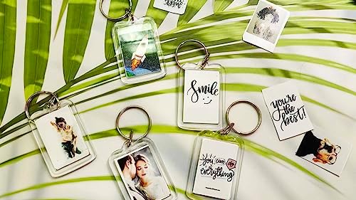 Snailmon Custom Acrylic Photo Keychain Frames 2x13
