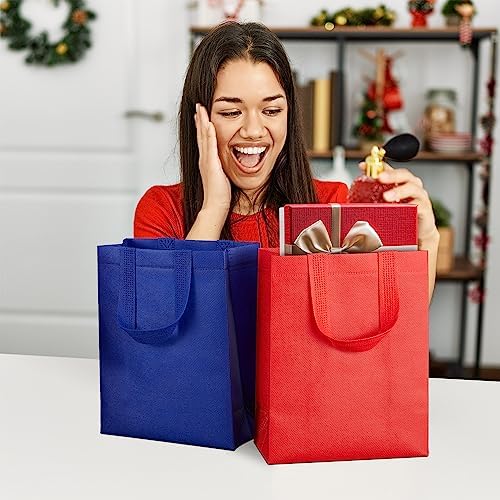 30 Pcs Reusable Gift Bags with Handles for Party Favors