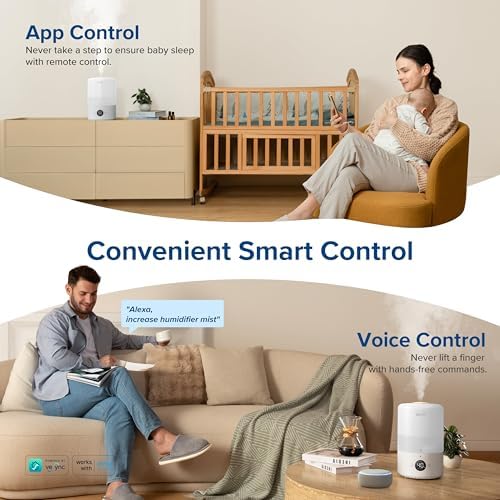 LEVOIT Air Purifier 1980 Ft2 Humidifier with APP Control