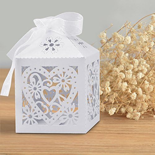 Lucky Monet Love Heart Candy Box Wedding Favor