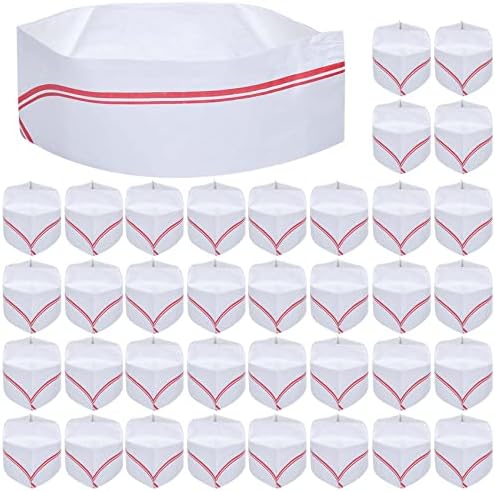 Tbestmax 40 pcs Disposable Soda Jerk Paper Cap for Restaurant Party