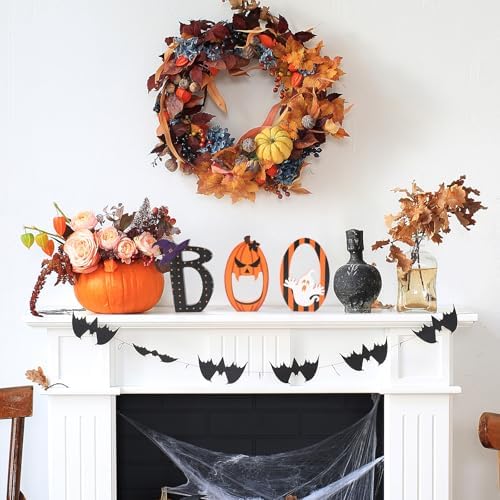 COCHIE BOO Halloween Signs Table Decor Set of 3