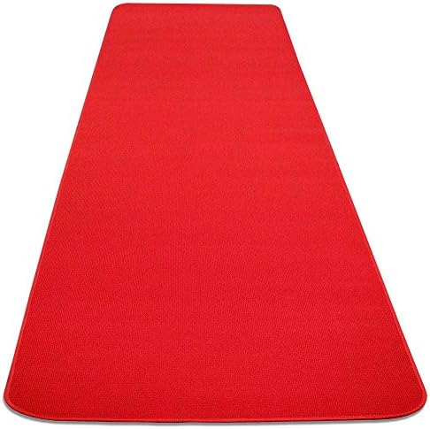House Home and More Red Carpet Aisle Runner 4x20 1