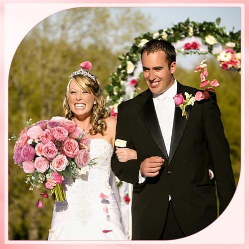 Geosar 16 Bundle Artificial Peonies Flowers for Decoration