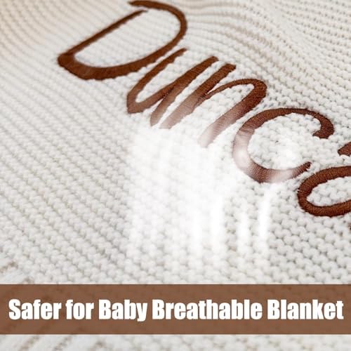 Personalized baby blanket 40 x 30 in with name