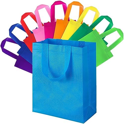 30 Pcs Reusable Gift Bags with Handles for Party Favors