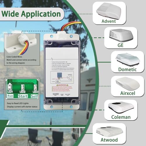 RV Air Conditioner Soft Start Kit for Easy Operation