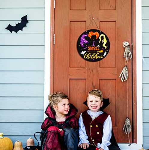 FaCraft Halloween Door Sign - I Smell Children Decor